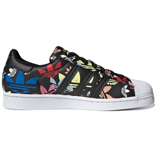 Adidas Superstar - Allover Trefoil Black Multi - ClaoukyShoes