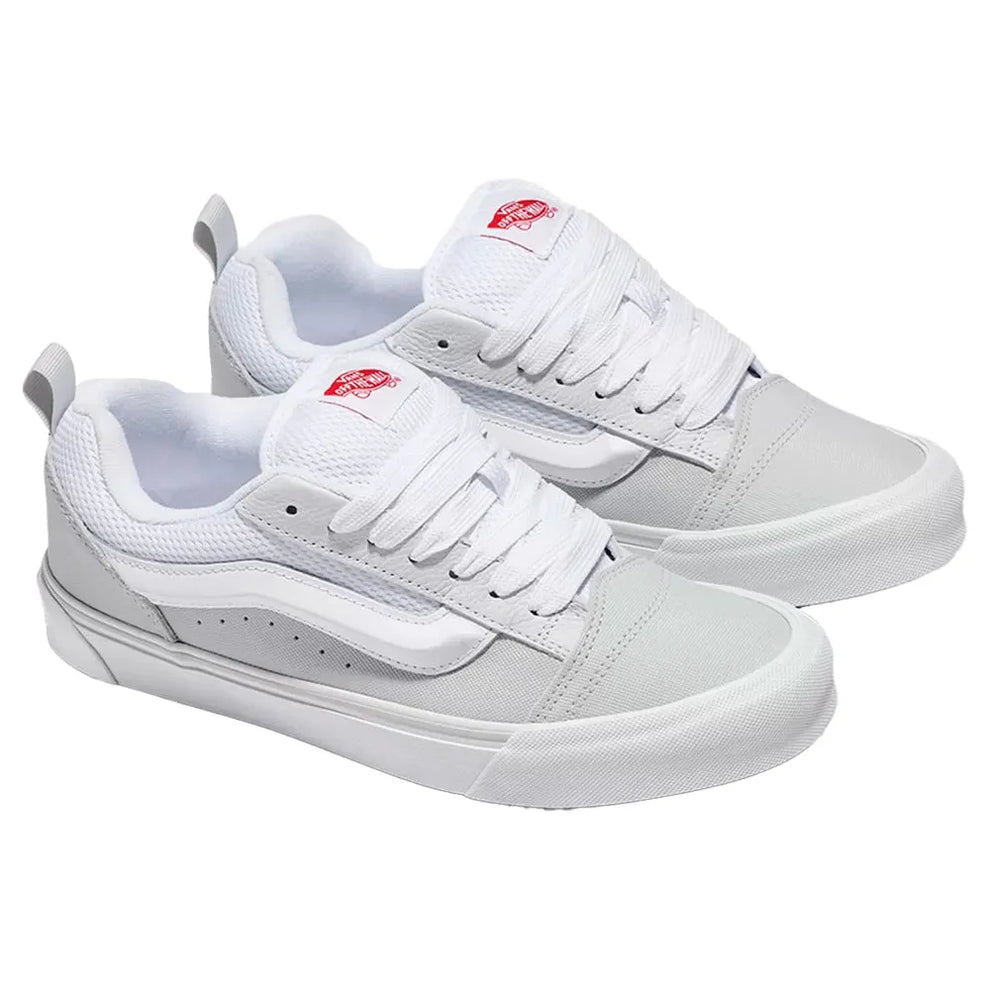 Vans Knu Skool "White Red" - ClaoukyShoes