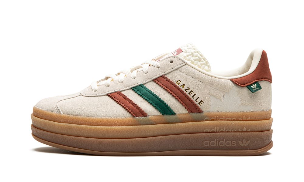 GAZELLE BOLD WMNS "Cream White / Wild Sepia" - ClaoukyShoes