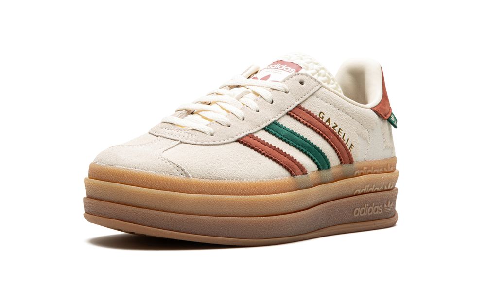 GAZELLE BOLD WMNS "Cream White / Wild Sepia" - ClaoukyShoes