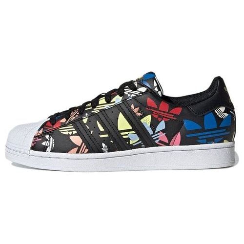 Adidas Superstar - Allover Trefoil Black Multi - ClaoukyShoes