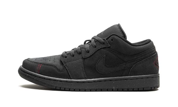 Air Jordan 1 Low SE Craft GS "Dark Smoke Red" - ClaoukyShoes