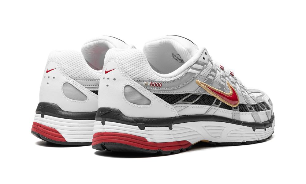 Nike P-6000 "Platinum Varsity Red" - ClaoukyShoes
