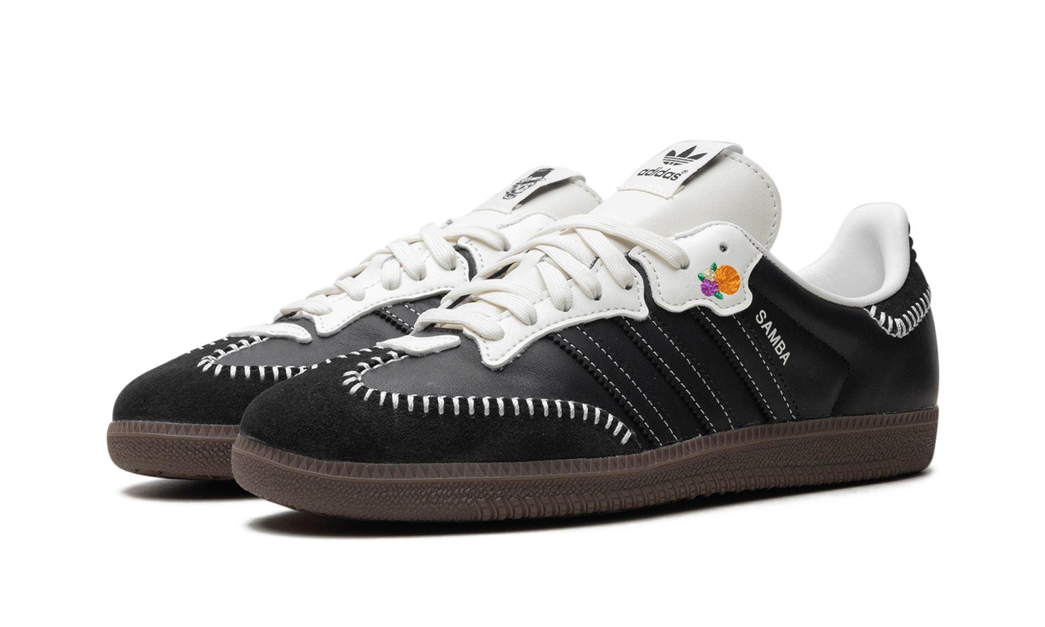 adidas Samba "Dia de los Muertos - Black" - ClaoukyShoes