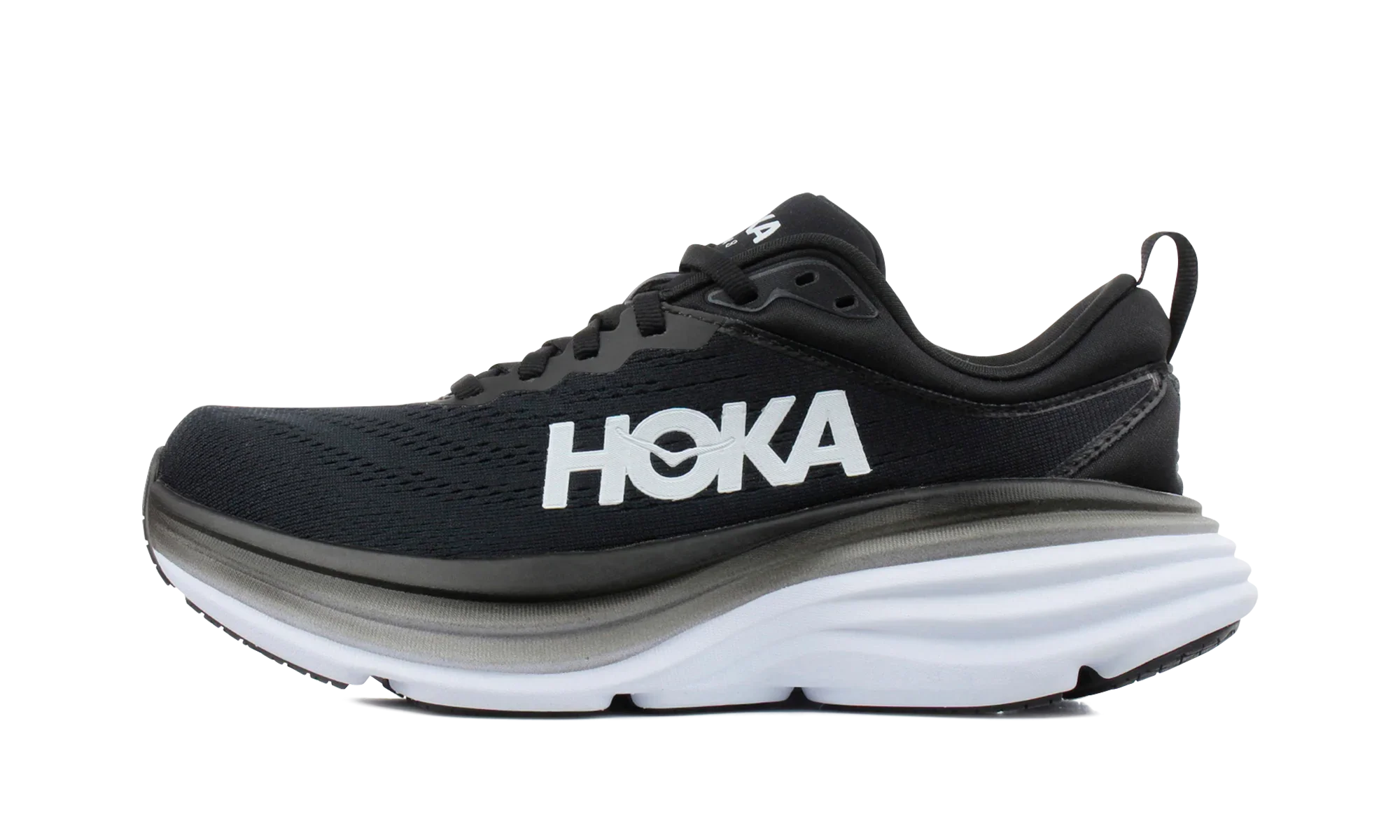 Hoka Bondi 8 "Black / White"