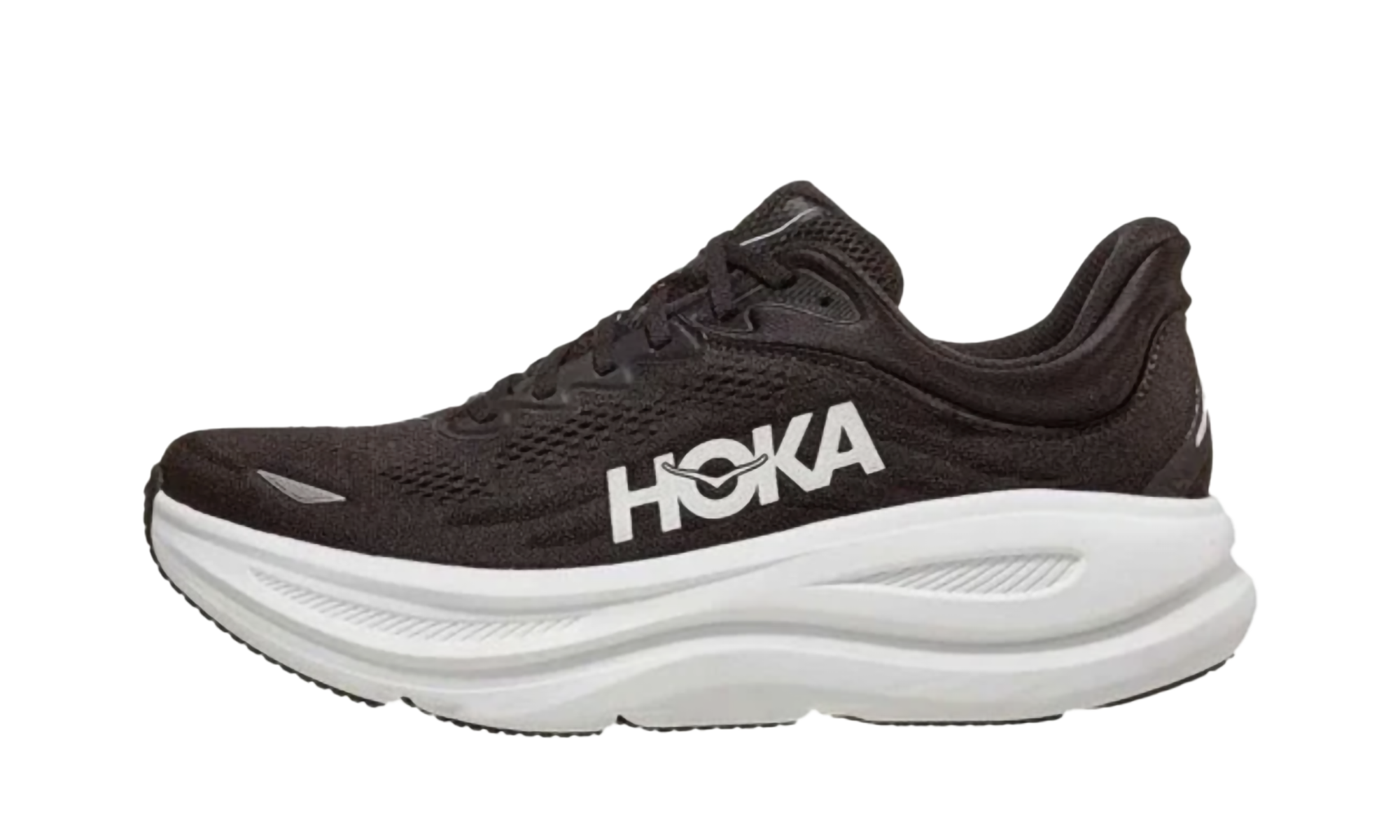 Hoka BONDI 9 "BLACK WHITE"