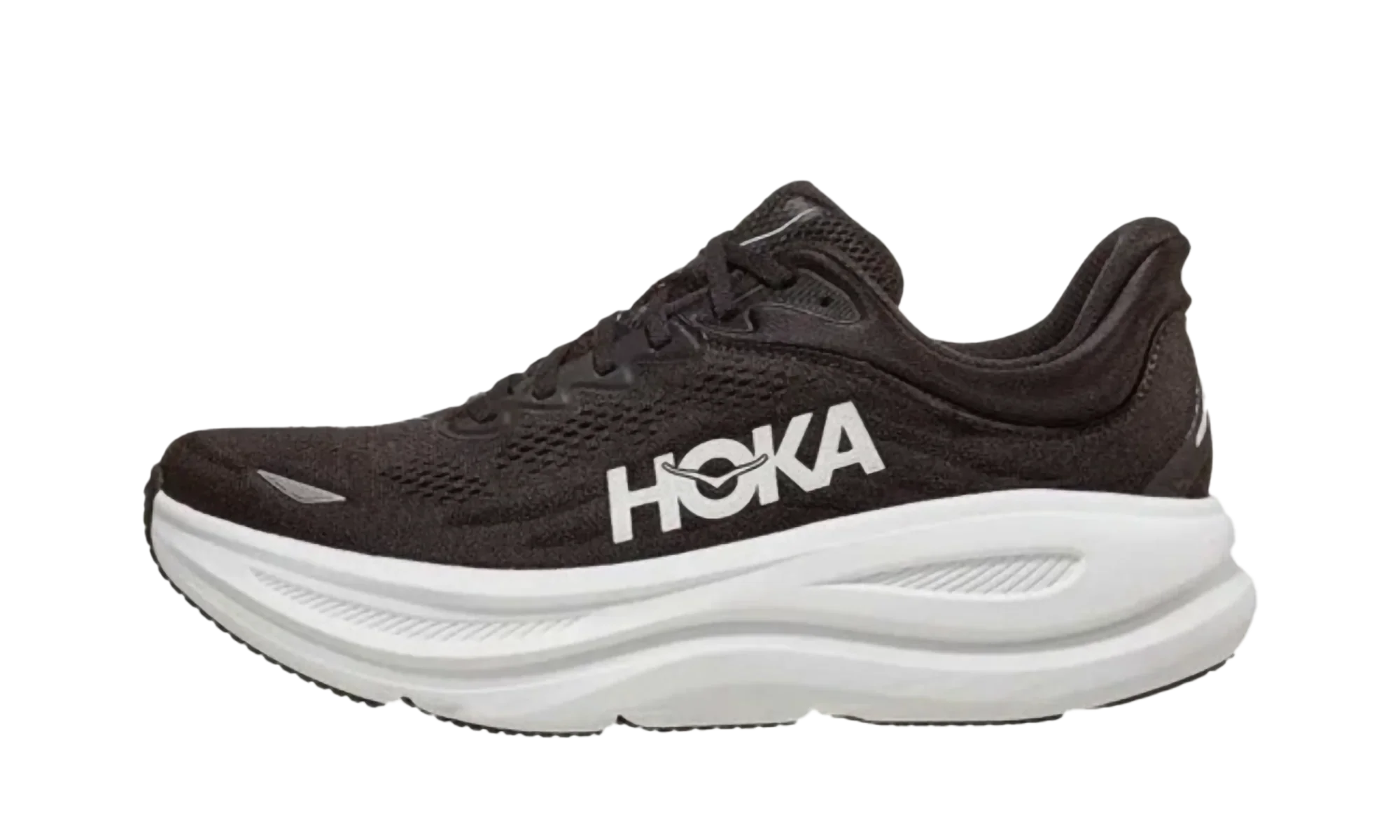 Hoka BONDI 9 "BLACK WHITE"