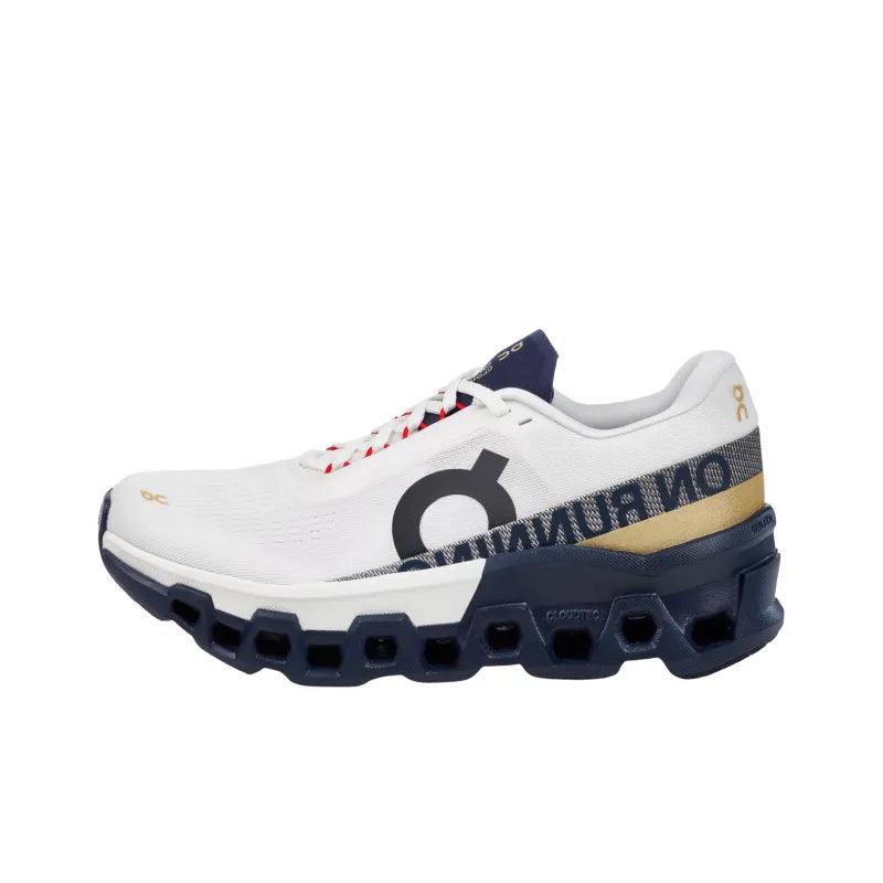 On Running CloudmOnster 2 "White/Blue". - ClaoukyShoes