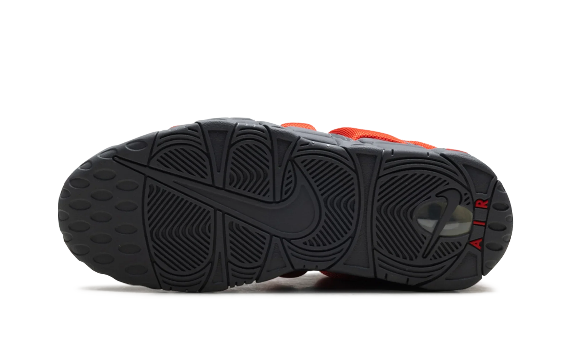 Air More Uptempo Low "Dark Grey Light Crimson"