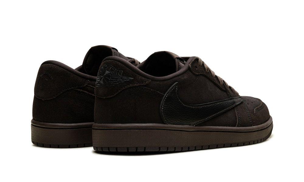 Air Jordan 1 Low x Travis Scott "Velvet Brown" - ClaoukyShoes