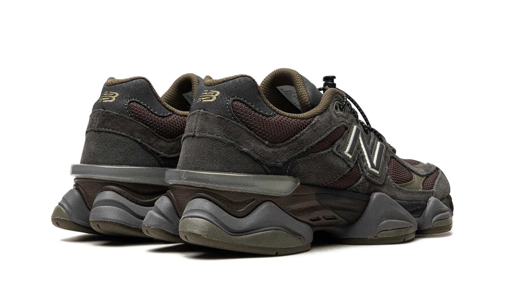 New Balance 9060 "Blacktop/Dark Moss/Black" - ClaoukyShoes