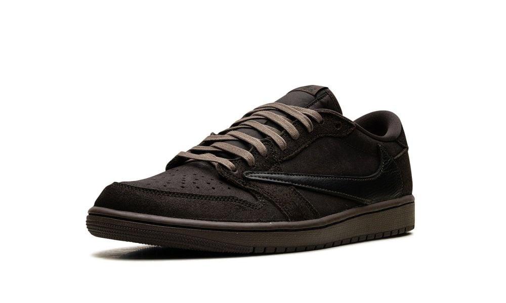 Air Jordan 1 Low x Travis Scott "Velvet Brown" - ClaoukyShoes