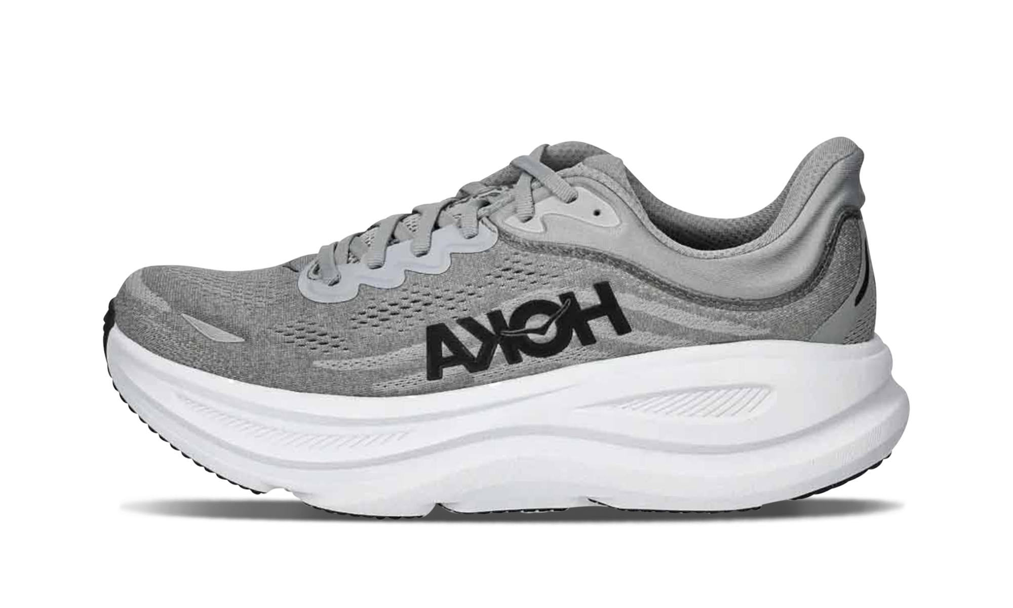 Hoka BONDI 9 "GALACTIC GREY STELLAR GREY"