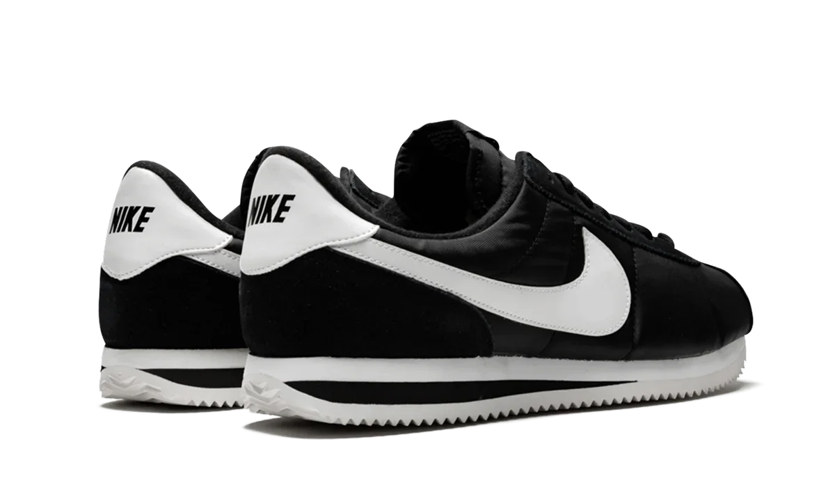 Cortez Basic Nylon "Black/White"