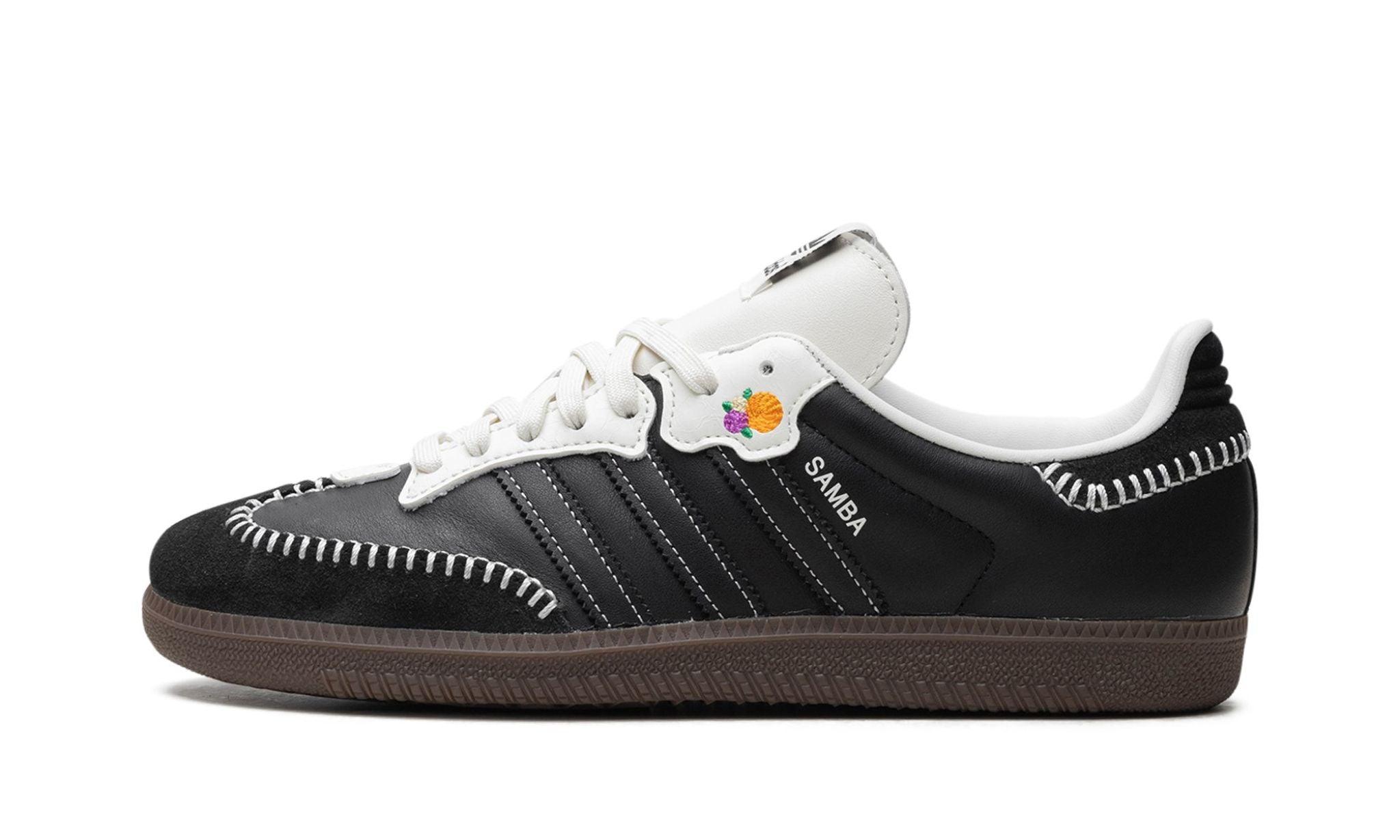 adidas Samba "Dia de los Muertos - Black" - ClaoukyShoes