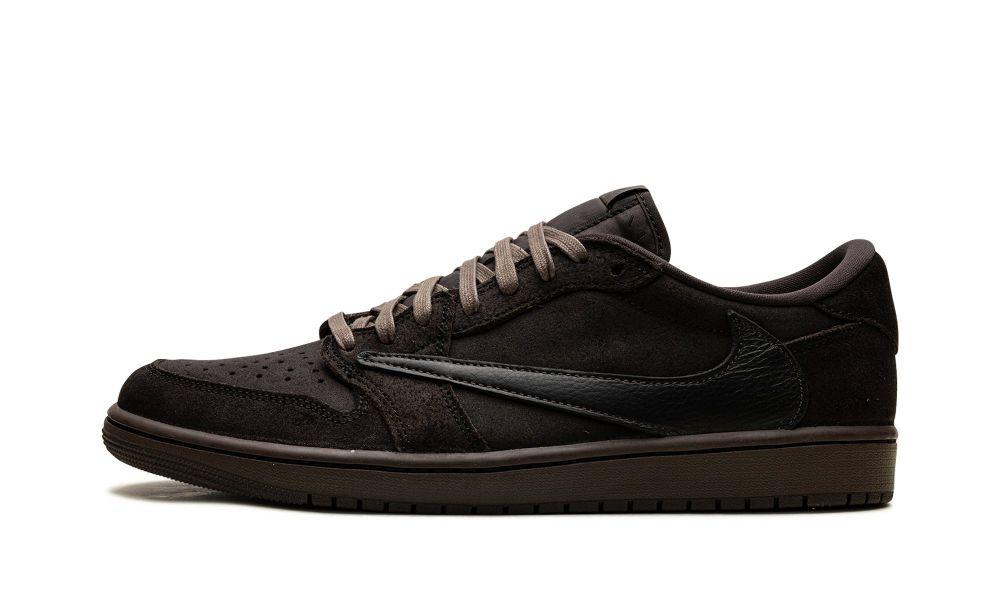 Air Jordan 1 Low x Travis Scott "Velvet Brown" - ClaoukyShoes