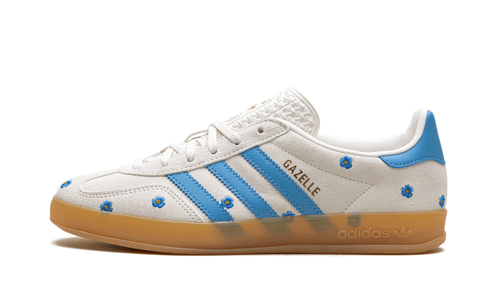 Gazelle Indoor WMNS "Light Blue Floral"l - ClaoukyShoes