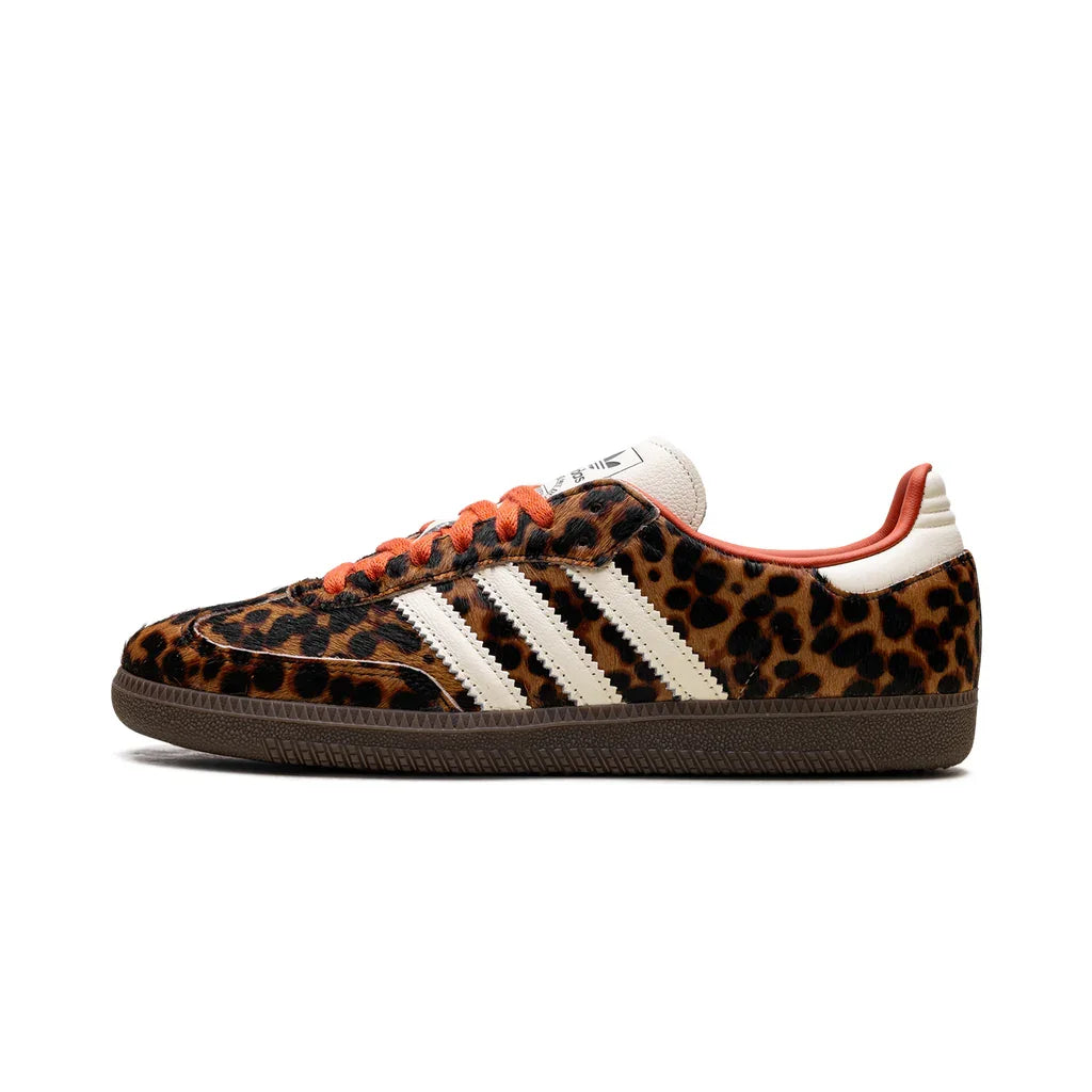Adidas Samba "Leopard / Cream Orange" - ClaoukyShoes