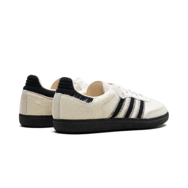 Adidas Samba "Wonder White Black Pony" - ClaoukyShoes