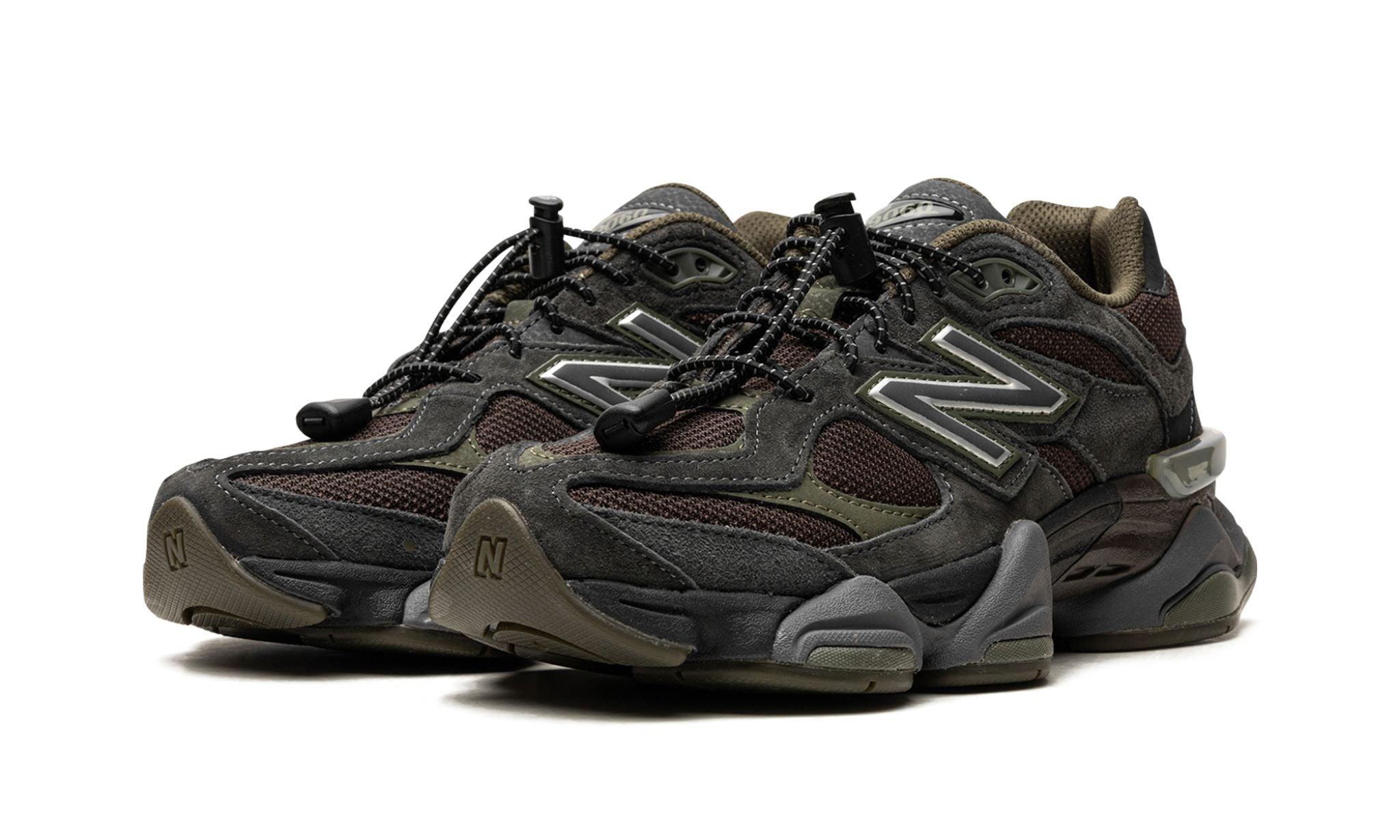 New Balance 9060 "Blacktop/Dark Moss/Black" - ClaoukyShoes