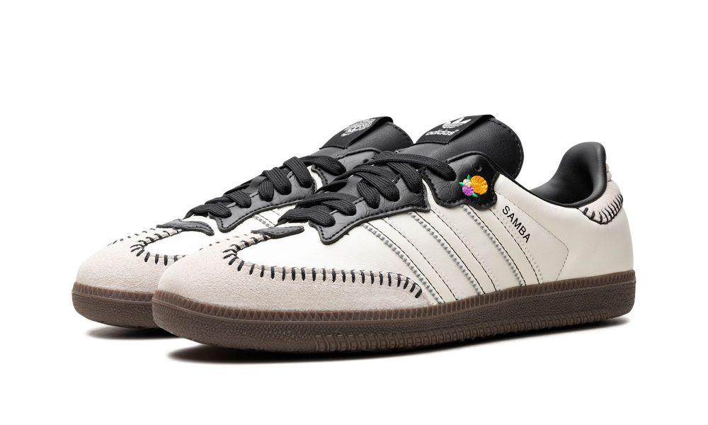 adidas Samba "Dia de los Muertos - White" - ClaoukyShoes