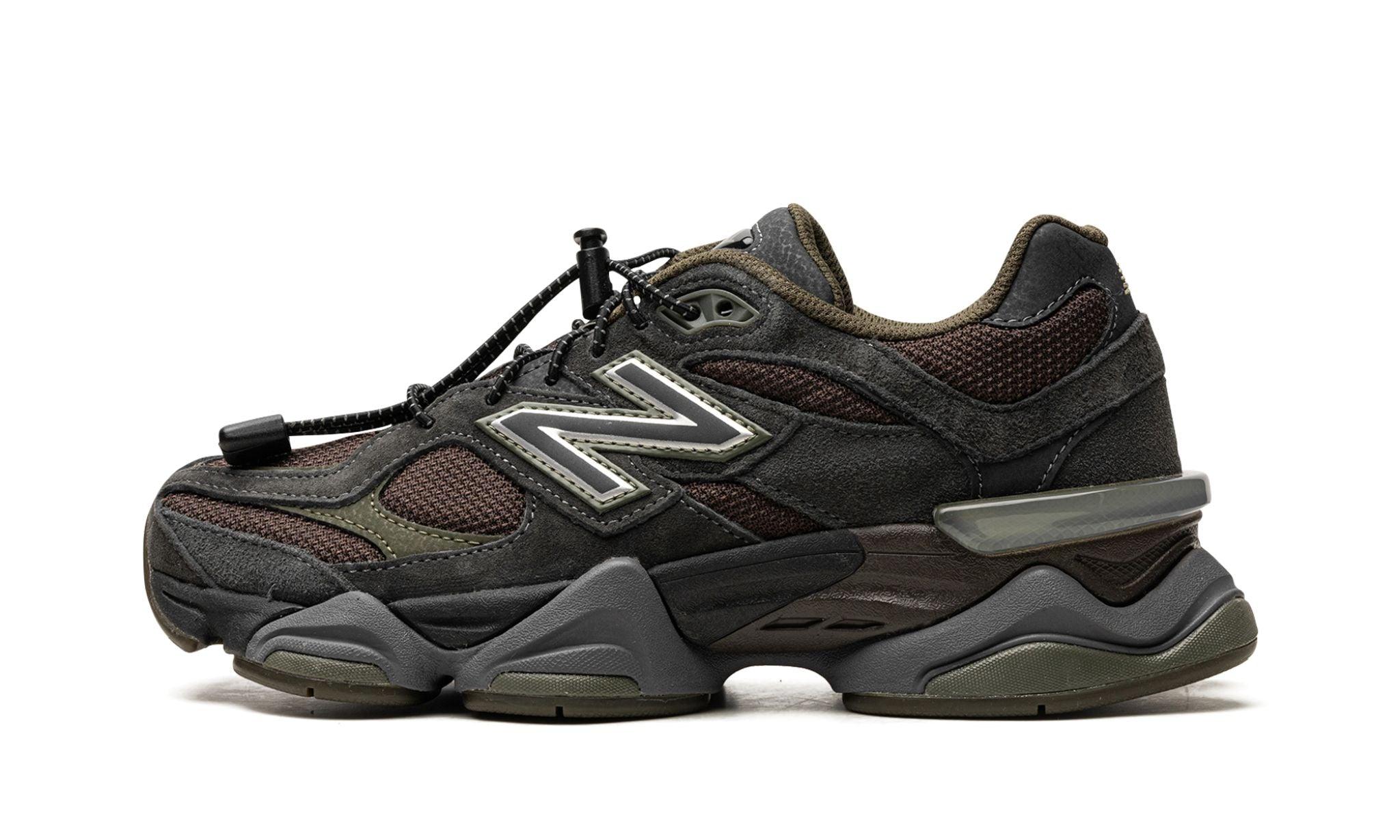 New Balance 9060 "Blacktop/Dark Moss/Black" - ClaoukyShoes