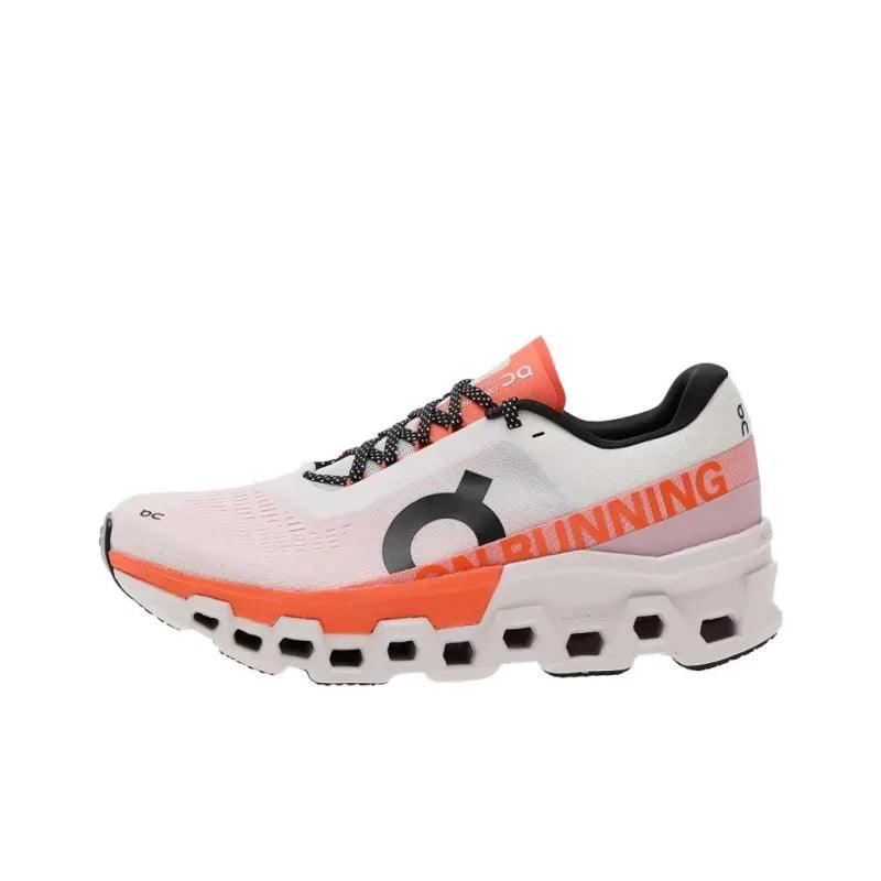 On Running Cloudmonster 2 "White / Flame" - ClaoukyShoes