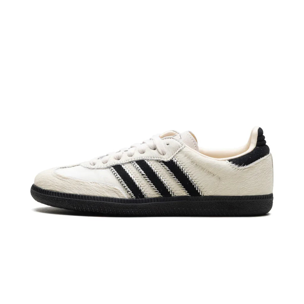 Adidas Samba "Wonder White Black Pony" - ClaoukyShoes