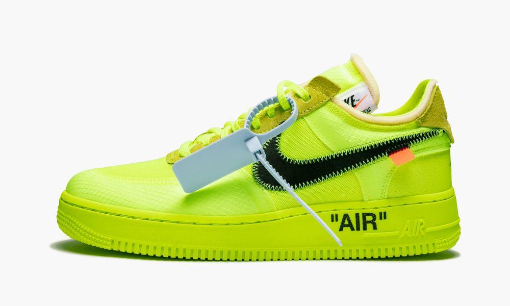 THE 10: NIKE AIR FORCE 1 LOW "Off-White Volt" - ClaoukyShoes