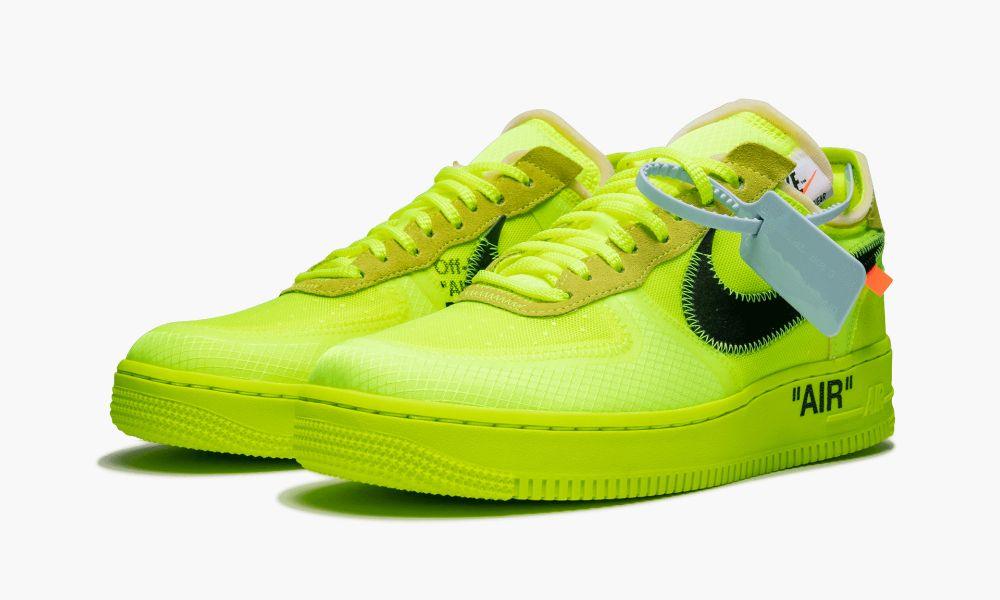 THE 10: NIKE AIR FORCE 1 LOW "Off-White Volt" - ClaoukyShoes