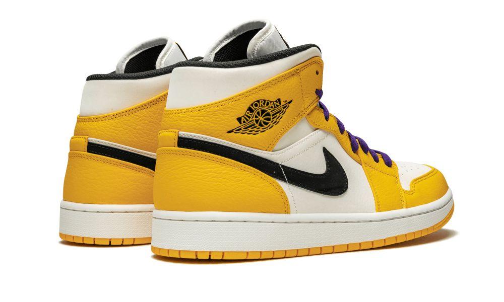 AIR JORDAN 1 MID SE "Lakers" - ClaoukyShoes