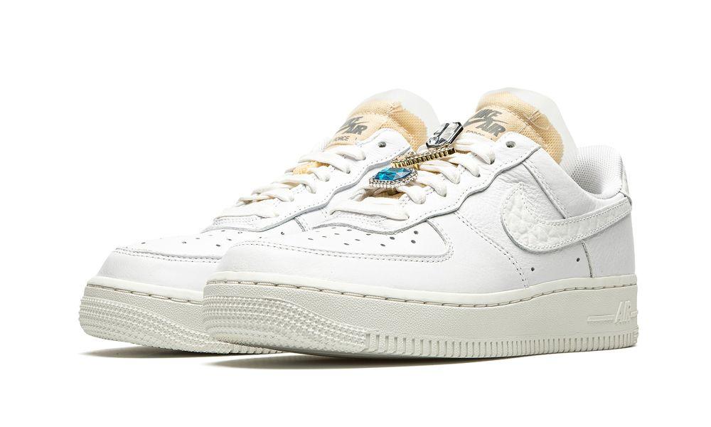 WMNS NIKE AIR FORCE 1 LOW PRM "Jewels White" - ClaoukyShoes
