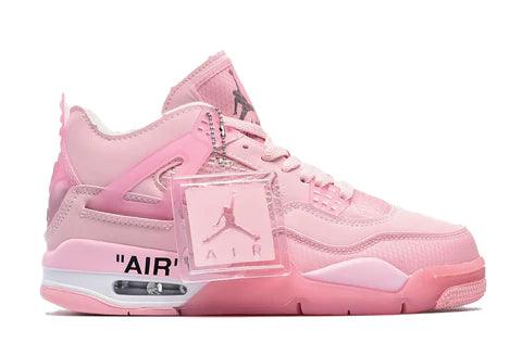 AIR JORDAN 4 OFF-WHITE PINK - ClaoukyShoes