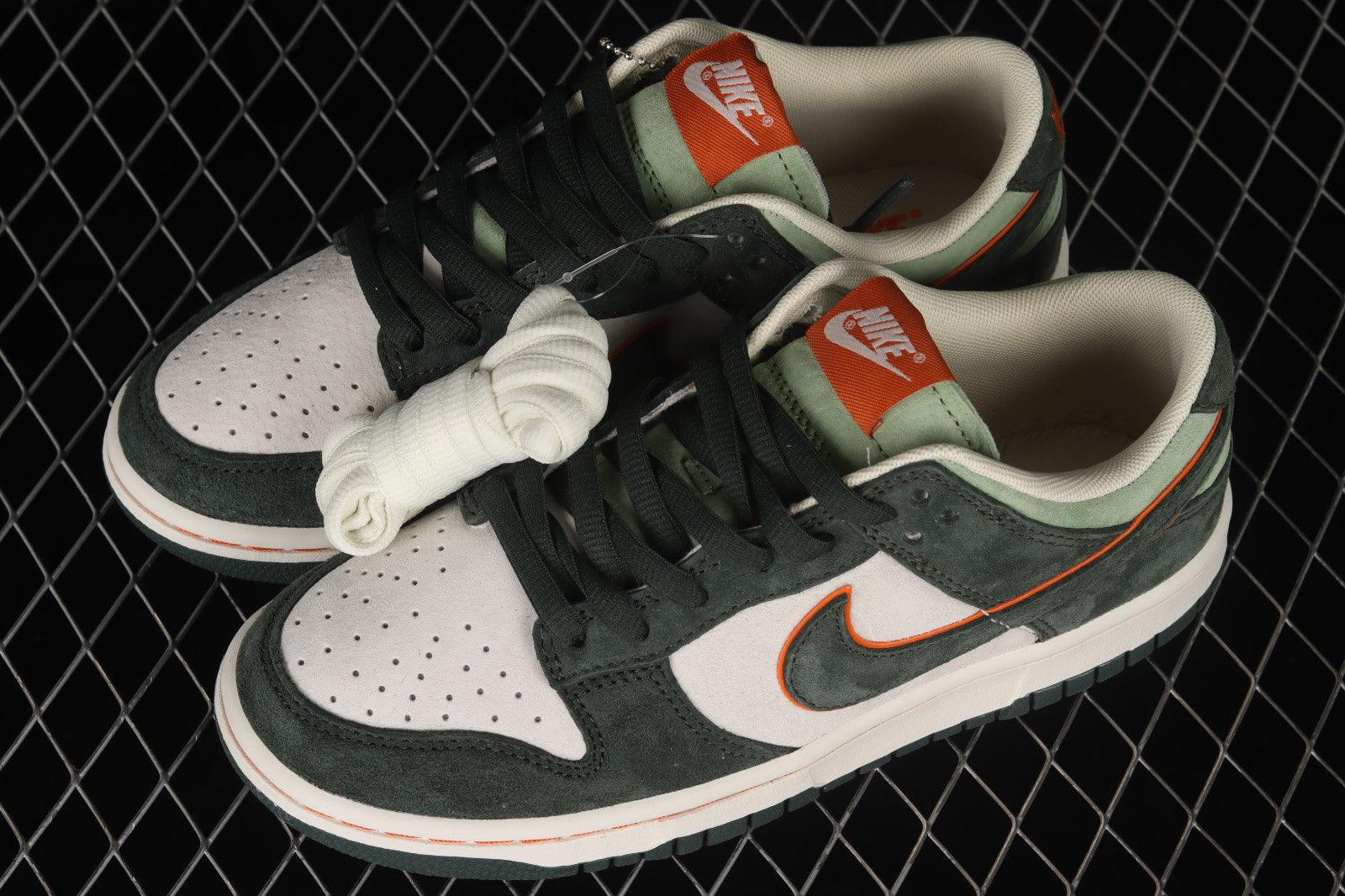 Nike SB Dunk Low 'Steamboy OST Green Orange - ClaoukyShoes