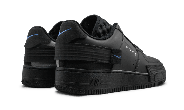 Air Force 1 Low Drop Type Triple Black - ClaoukyShoes