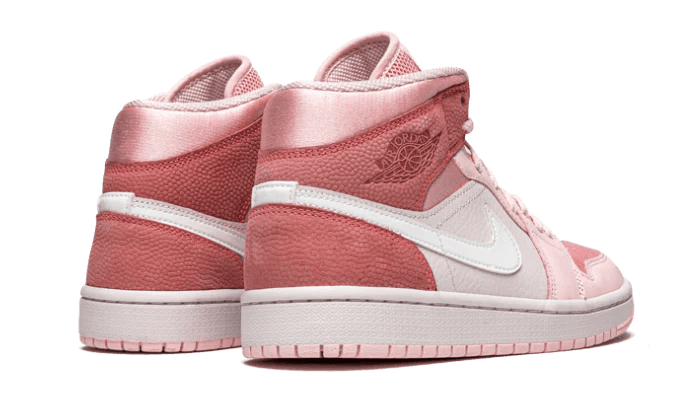 Air Jordan 1 Mid WMNS "Digital Pink" - ClaoukyShoes