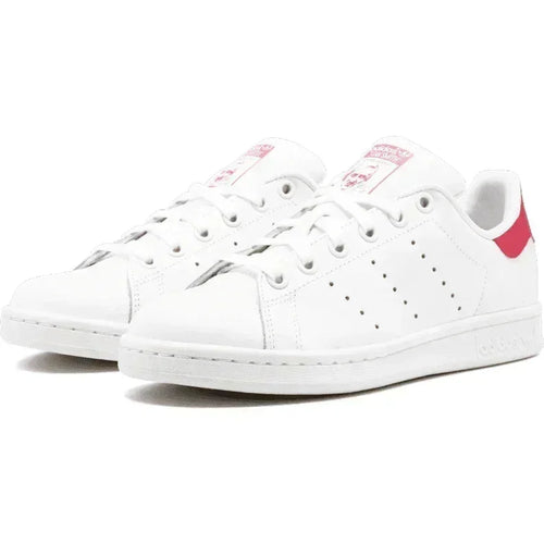 Adidas Stan Smith - Blanc / Rouge - ClaoukyShoes