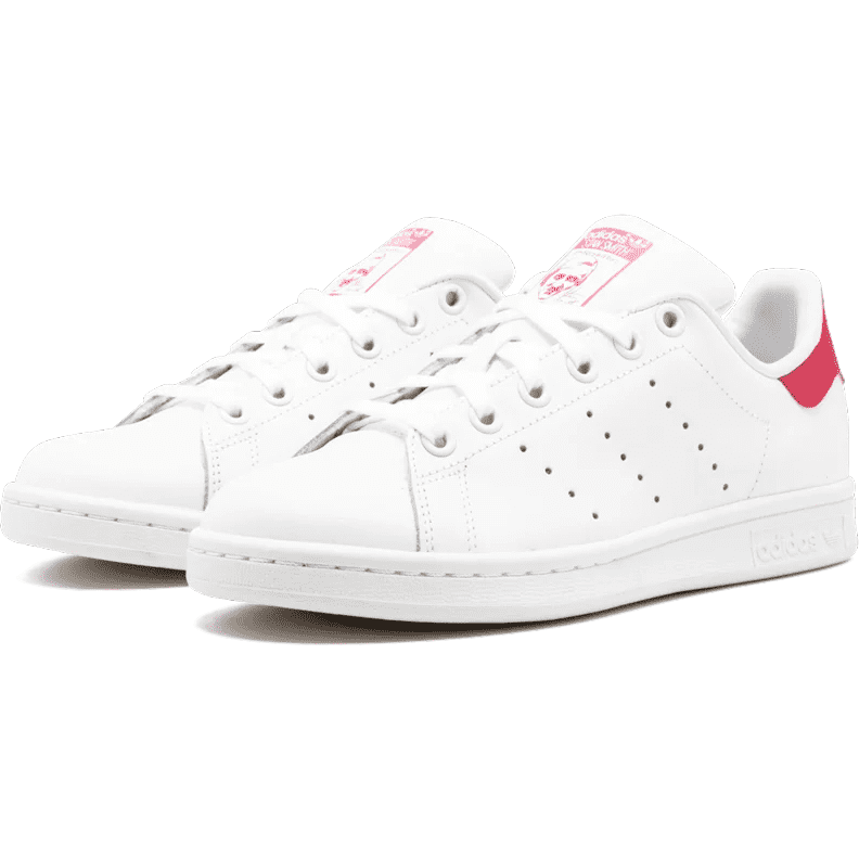 Adidas Stan Smith - Blanc / Rouge - ClaoukyShoes