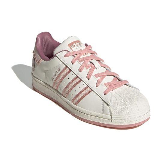 Adidas Superstar Cream White Pink - ClaoukyShoes