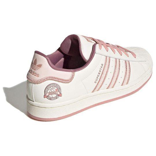 Adidas Superstar Cream White Pink - ClaoukyShoes