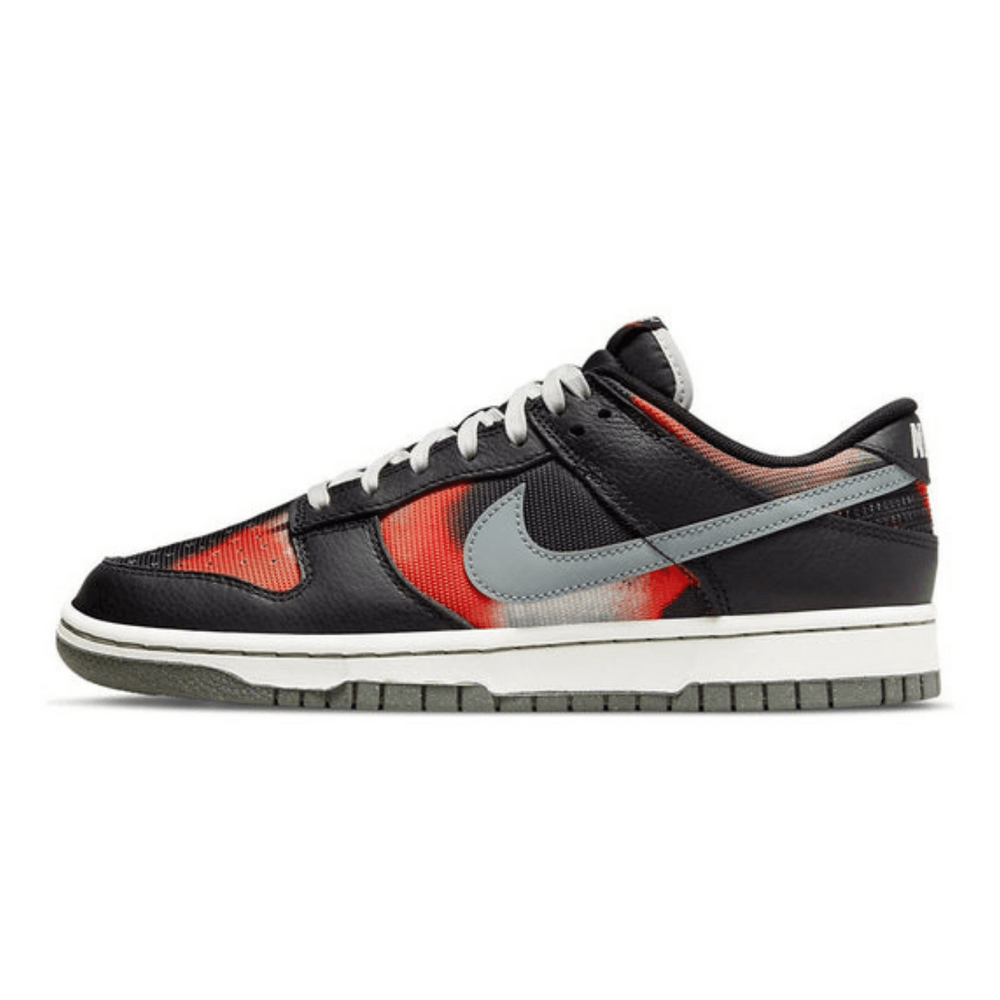 Nike Dunk Low 'Graffiti Pack - Black Red' - ClaoukyShoes