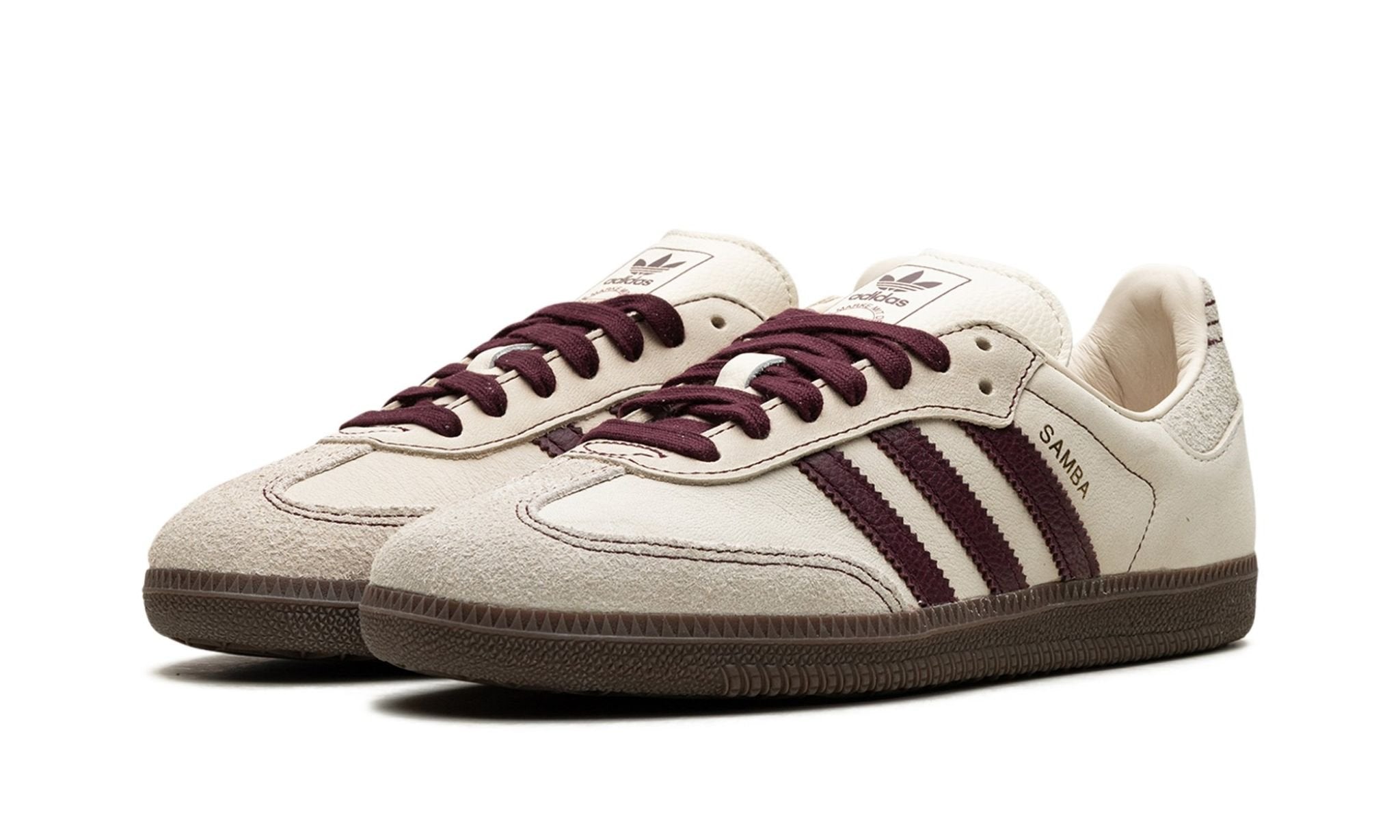 Samba OG "Wonder White Maroon" - ClaoukyShoes