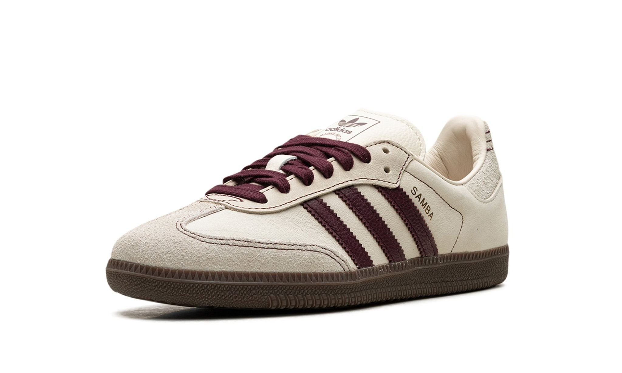 Samba OG "Wonder White Maroon" - ClaoukyShoes