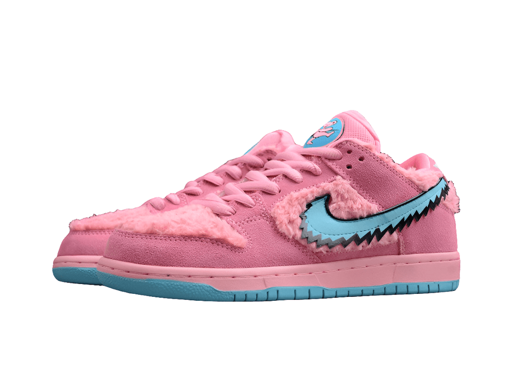 Nike SB Dunk Low "Grateful Dead Bears - Pink" - ClaoukyShoes