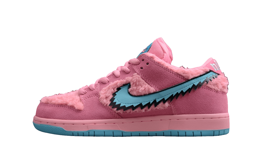 Nike SB Dunk Low "Grateful Dead Bears - Pink" - ClaoukyShoes
