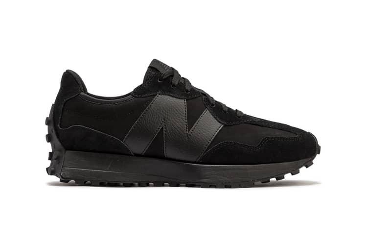 New Balance 327 Triple Black - ClaoukyShoes