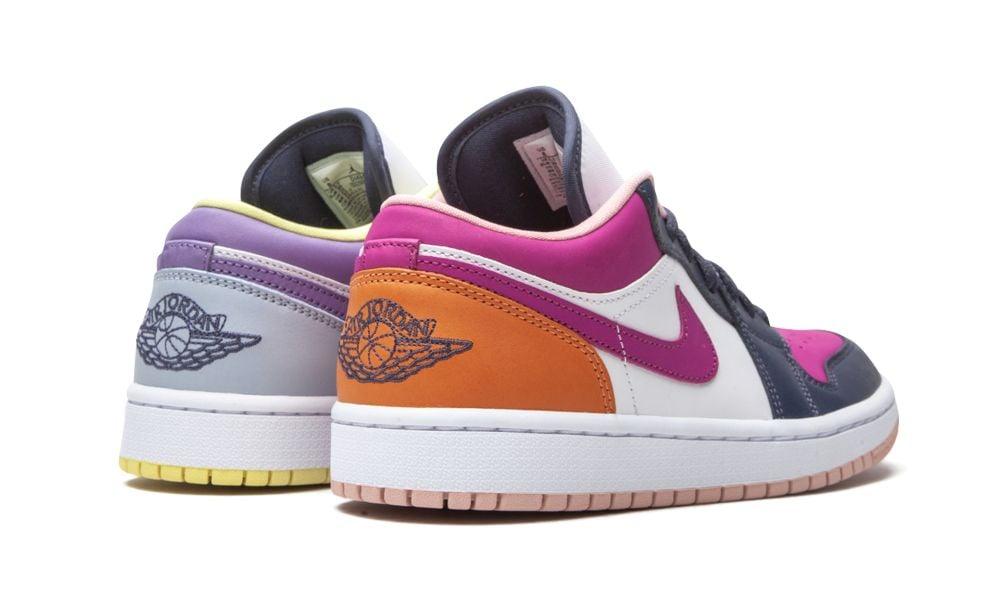 AIR JORDAN 1 LO SE WMNS "Mismatched Purple / Magenta" - ClaoukyShoes