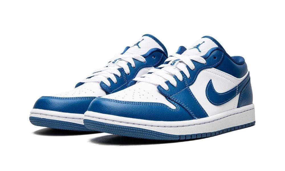 AIR JORDAN 1 LOW "Marina Blue" - ClaoukyShoes