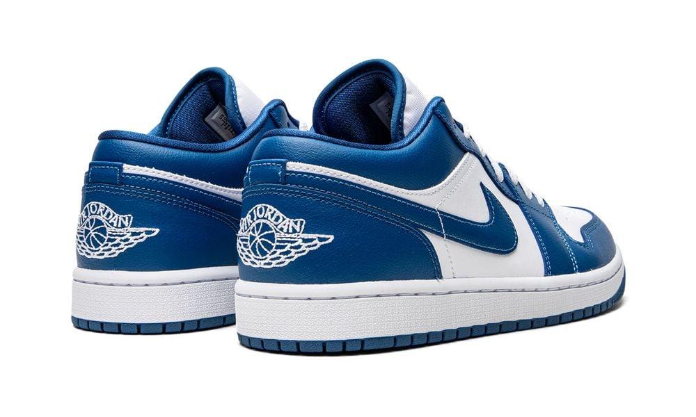 AIR JORDAN 1 LOW "Marina Blue" - ClaoukyShoes