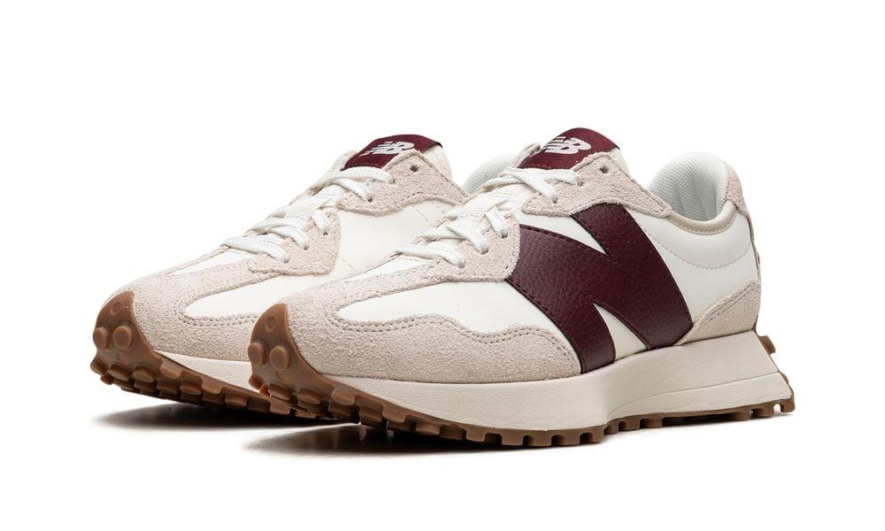 NEW BALANCE 327 MOONBEAM CLASSIC BURGUNDY - ClaoukyShoes